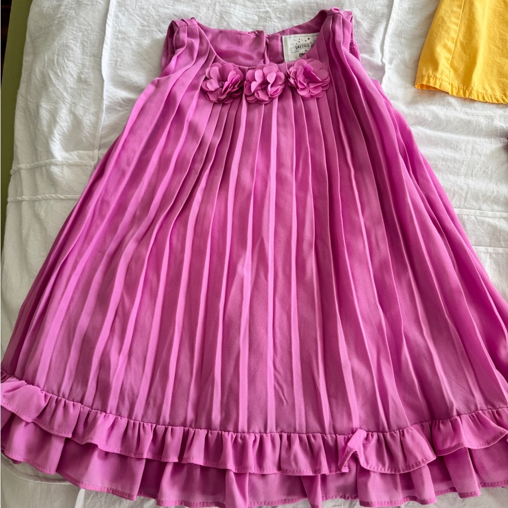 Gymboree Pink Pleated Kids Dress